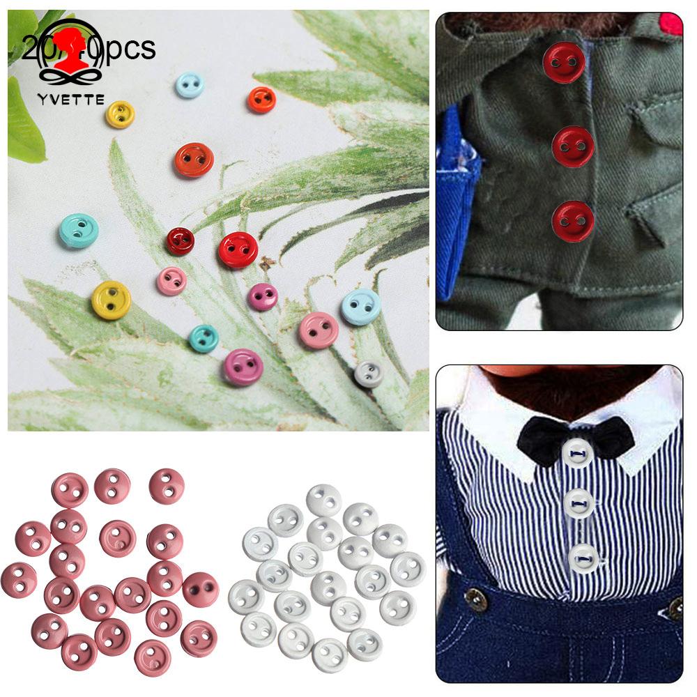 Set 20 / 40 Nút Bấm Bằng Kim Loại Nhiều Màu Sắc Kích Thước 3 / 4mm