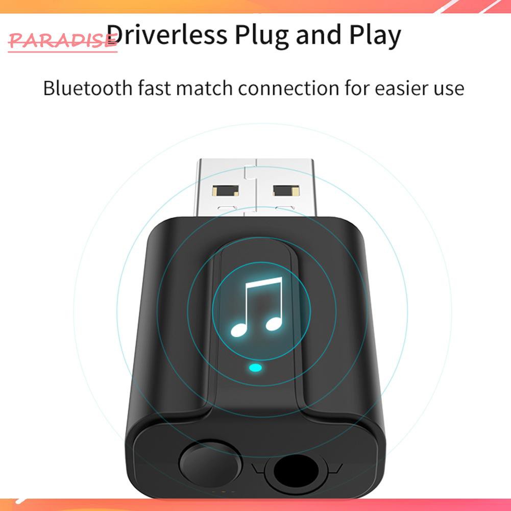 Bộ Thu Phát Âm Thanh Không Dây Bluetooth 5.0 2 Trong 1 T10