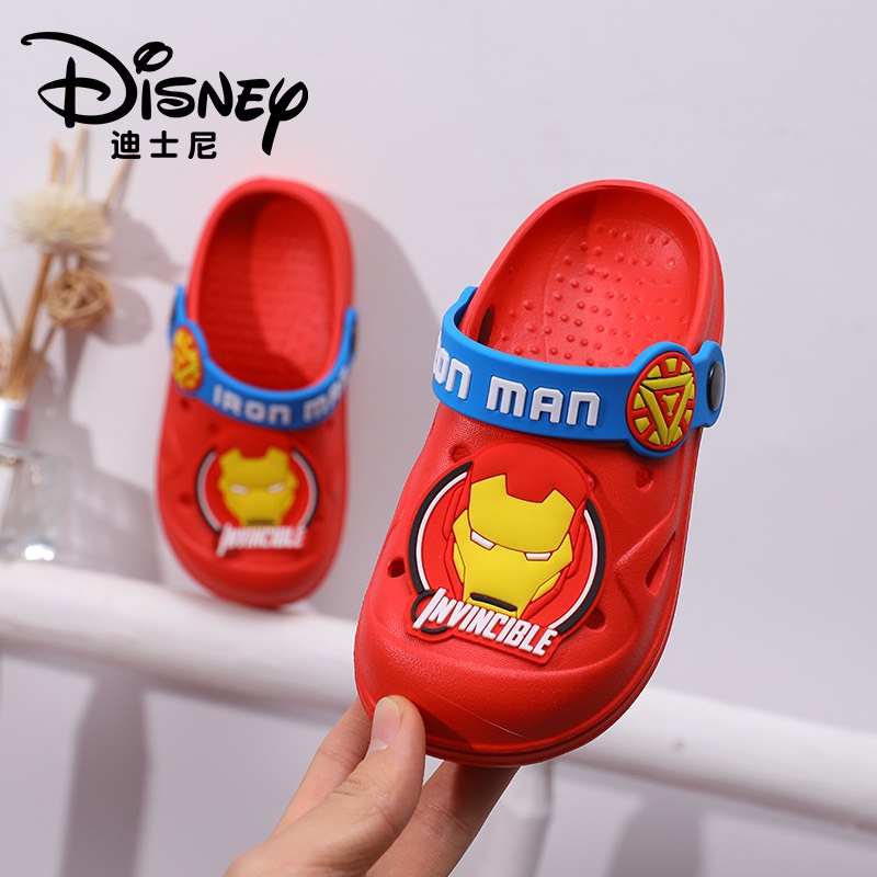 Dép sục Spiderman Captain America chống trượt chống trơn cho bé hình người nhện siêu nhân chân thoải mái cho bé yêu cbạn