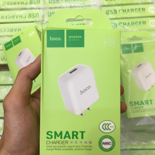 (FREE SHIP 50K)Củ sạc Hoco C49 - củ sạc nhanh 2A chính hãng