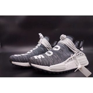 [CÓ SẴN] Pharrell x Adidas NMD Human Race Cloud Moon  ( xám trắng)