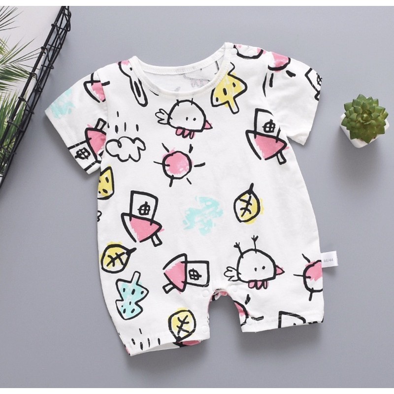 BỘ LIỀN THÂN MÙA HÈ CHO BÉ-Mẫu body ko thể thiếu trong tủ đồ của bé khj hè sang. Đủ size từ 5-12kg luôn Moms nhé.