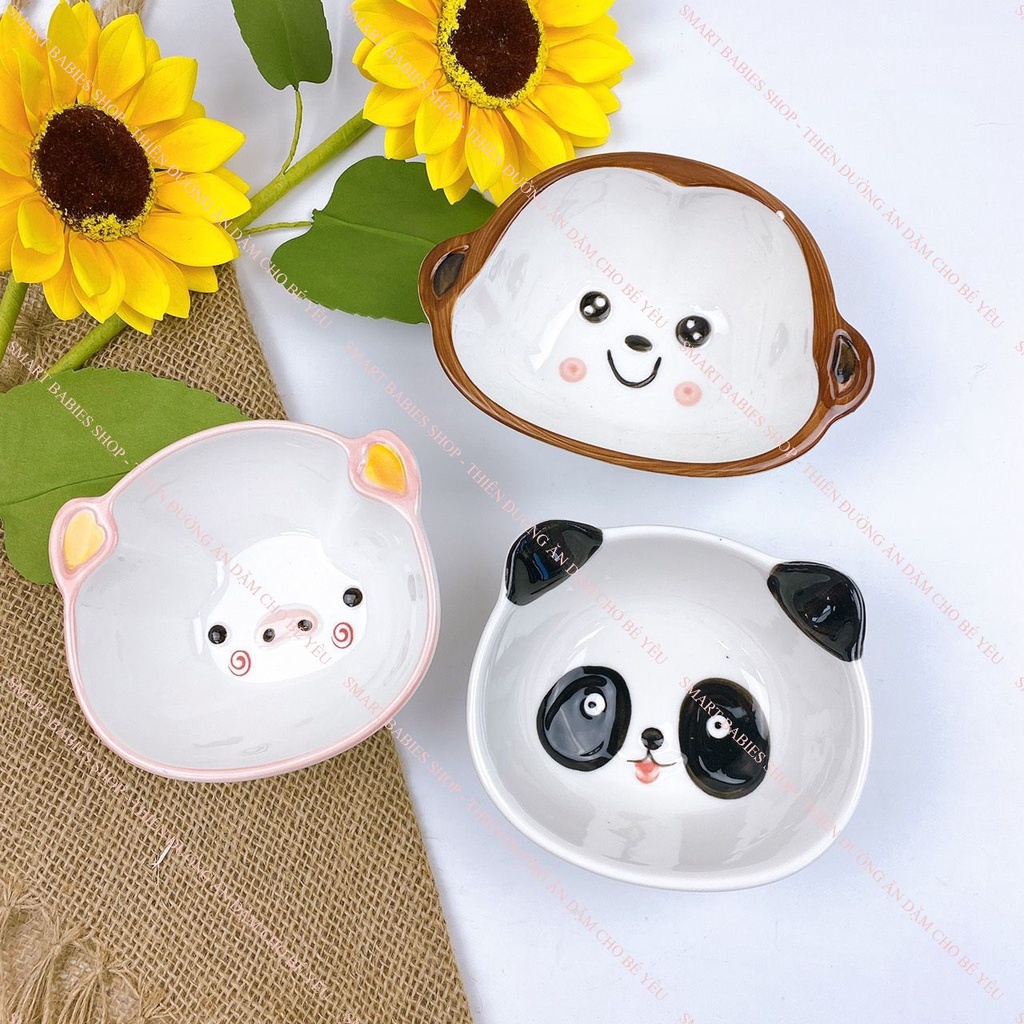 BÁT SỨ, CHÉN SỨ CHO BÉ ĂN DẶM KIỂU NHẬT VÀ ĂN DẶM TRUYỀN THỐNG. BÁT DECOR BÀN ĂN CHẤT LIỆU AN TOÀN CHO NGƯỜI DÙNG