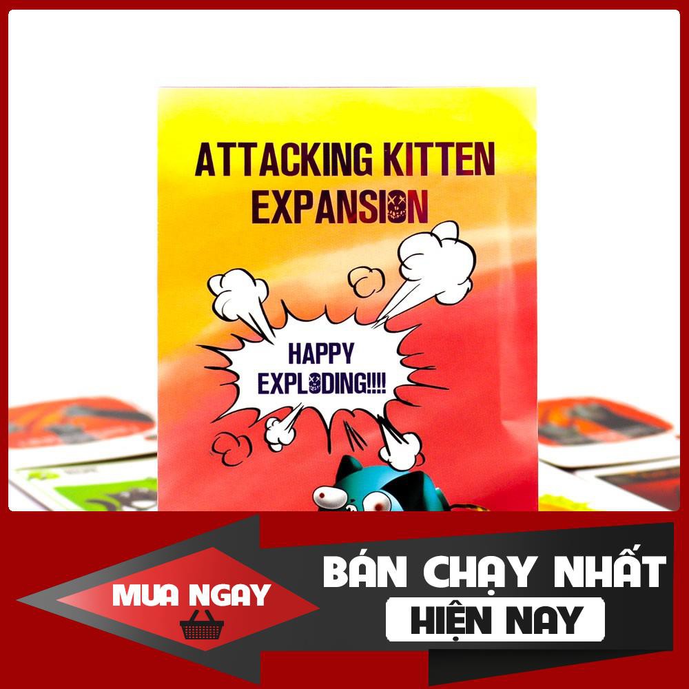 Mèo Nổ Mở Rộng Attacking Kittens - Exploding Kittens Số 2