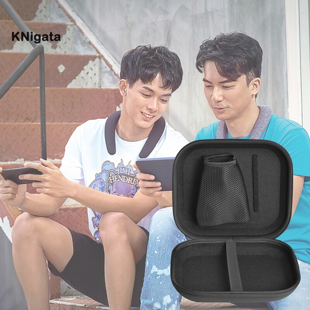 {KNK} Protective Bag Pressure-resistant Dust-proof with Carabiner Sports Headphone Storage Pouch for JBL Soundgear