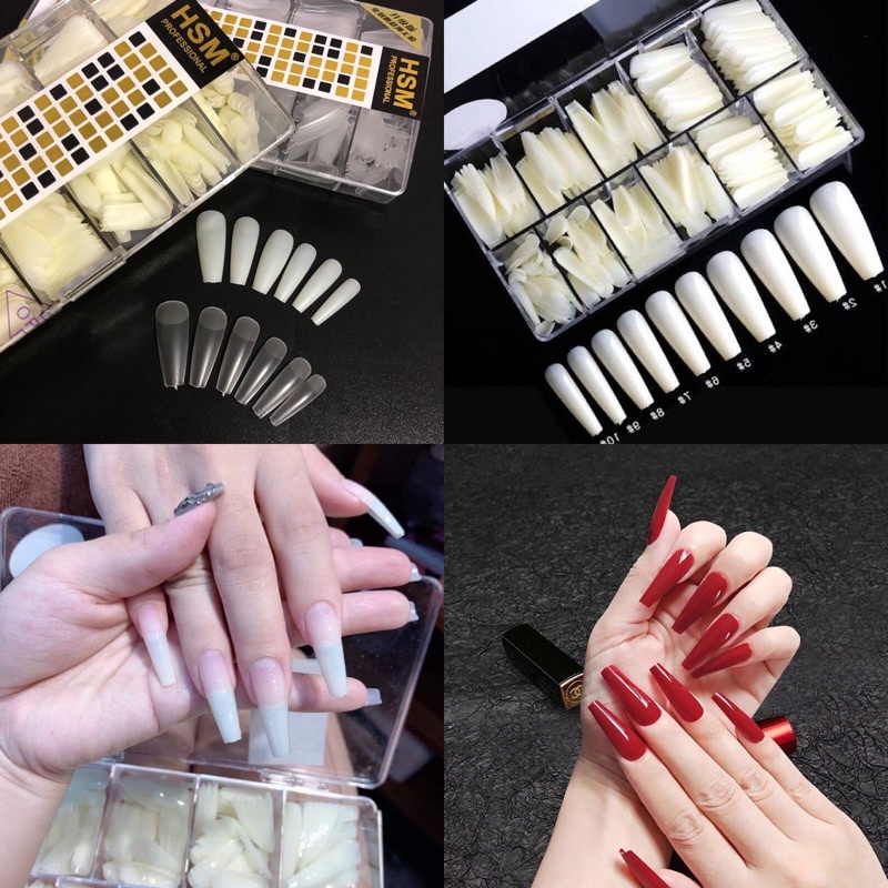 Móng úp HSM phom thang nhám chuẩn xịn