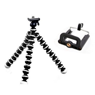 Chân máy ảnh bạch tuộc và đầu kẹp điện thoại