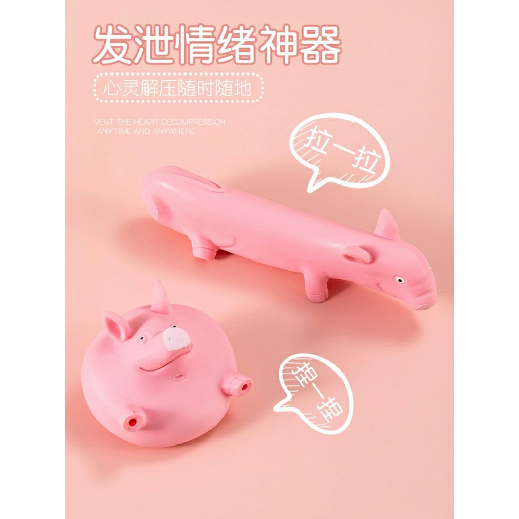 FREE SHIP  Heo bóp mềm silicon-  Lợn tâm trạng silicone đàn hồi ngộ nghĩnh ,xả stress hay vui cười
