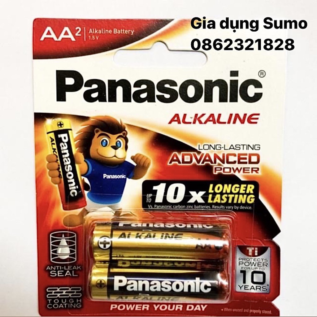 Pin Kiềm Panasonic Alkaline AA / AA 1,5V