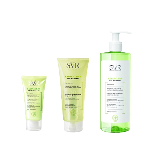 [Mã COSDAY -50k đơn 150k] Sữa Rửa Mặt SVR Gel Moussant Cho Da Dầu Mụn & Da Nhạy Cảm 55ml, 200ml, 400ml