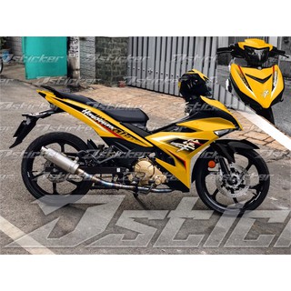 Tem rời Exciter 150 Hayabusa cho xe vàng
