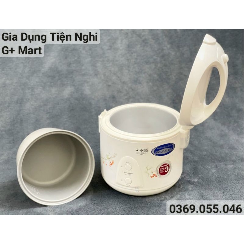 Nồi Cơm Điện Cao Cấp SHARP KS-11ET Nhập Khẩu Thái Lan 485W 1,0L Bảo hành 12 tháng - Giadungtiennghigmart