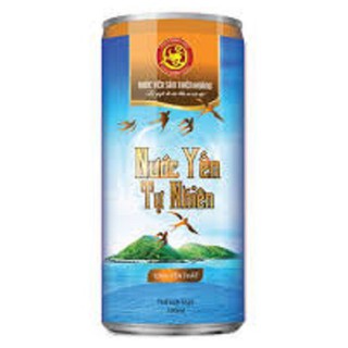 Nước yến sào Thiên Hoàng vị Tự nhiên cao cấp 190ml x 6 lon