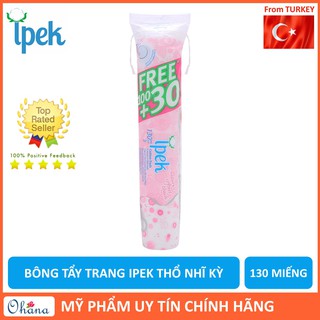 Bông tẩy trang Ipek 130 miếng (Thổ Nhĩ Kì)