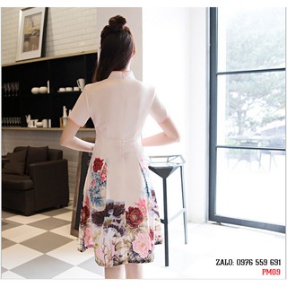 Sườn Xám Thượng Hải cách điệu