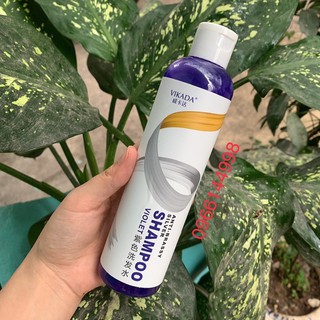 Dầu gội tím khử vàng cho tóc tẩy và nhuộm nguyên chai to 270ml