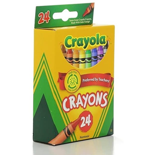 Crayola Crayons 24 ( bút sáp màu 24 màu)