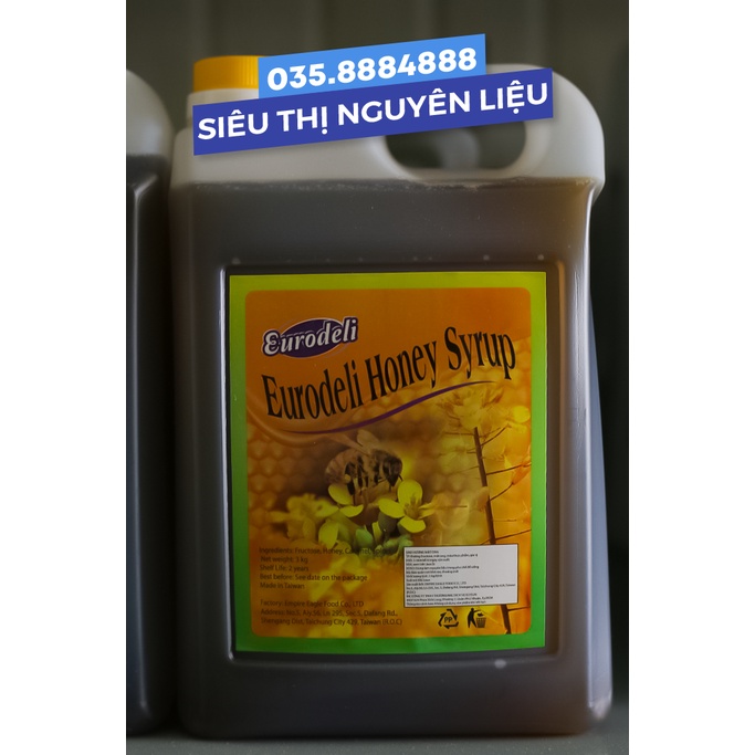 Mật Ong Eurodeli Honey Syrup 3kg