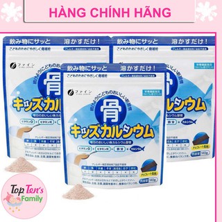 ❣️ Bột Bone's Calcium for kids túi 140g bổ sung calcium canxi xương cá tuyết Nhật Bản 💯