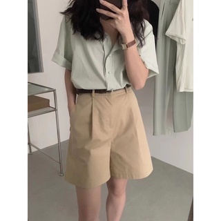 Áo sơ mi thô hàn basic 40506 CHERRY COCO