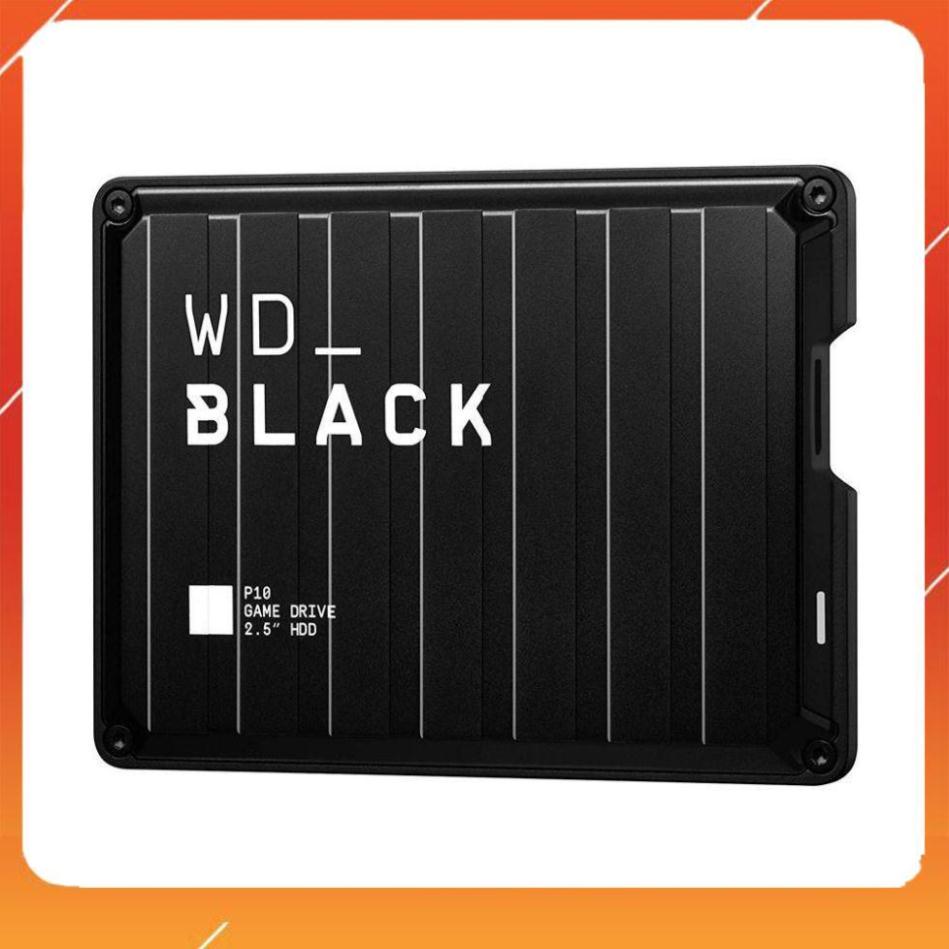 Ổ cứng di động Western Black P10 Game Drive 4TB WDBA3A0040BBK-WESN - Bảo hành 3 năm tại WD Việt Nam