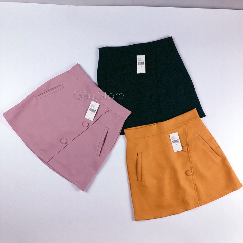 Quần váy chữ A nút bọc đủ màu đủ size kèm hình thật và Clip | BigBuy360 - bigbuy360.vn