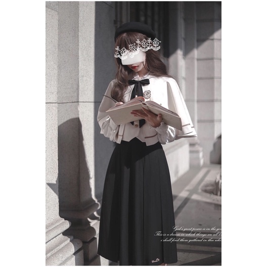 YAS0546-Đồng phục học sinh JK phong cách phương Tây Walnut JK