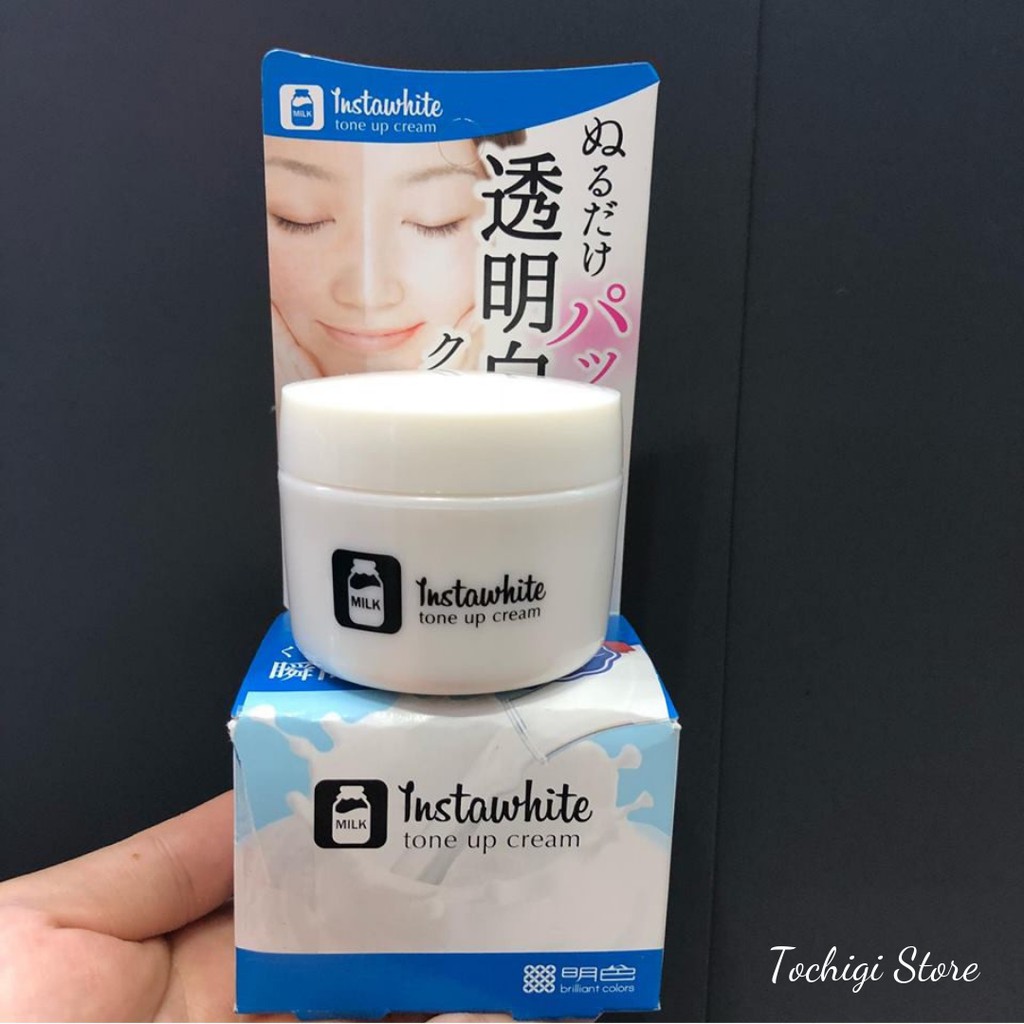 Kem dưỡng và nâng tông da Meishoku Instawhite Tone Up Cream Nhật Bản