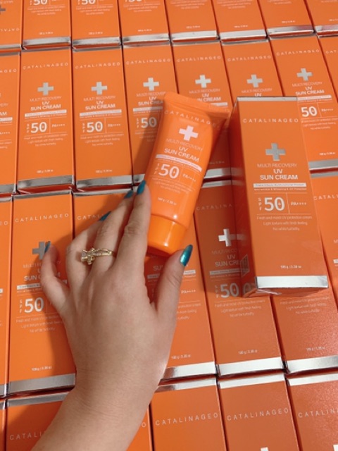 Kem chống nắng catalingeo 100ml - da dầu - da nhạy cảm