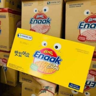 1 Thùng 24 Gói Sanck mỳ Enaak _ Mỳ tôm ăn sống 30g/ gói date T10/2020