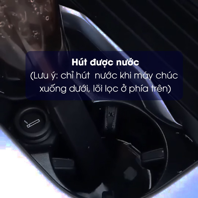 phụ xe Máy hút bụi xe hơi ô tô mini cầm tay ướt và khô nhỏ gọn KOSKO trong oto cắm điện tẩu k không dây gia đình sạc pi