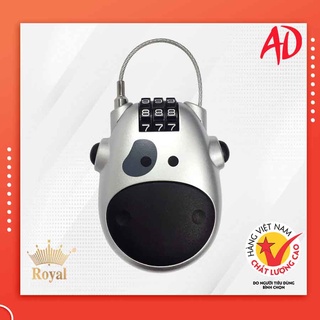Khóa số đa năng khóa nón bảo hiểm Royal