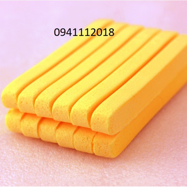 Bông mút rửa mặt Chivey 12 miếng