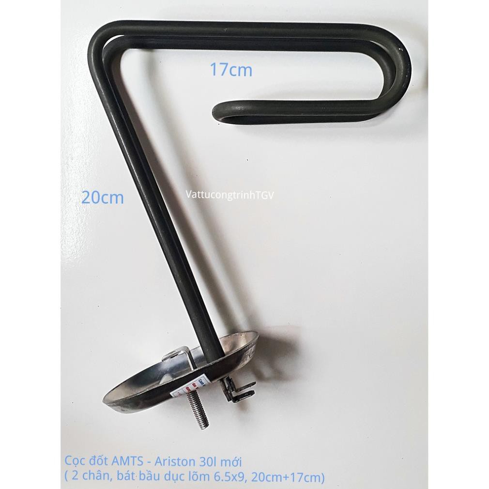 Sợi đốt Bình Nóng Lạnh ARISTON 30L mới bát 6.5 x 20+17cm (bát lõm)