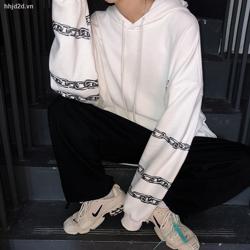 Áo Hoodie Dáng Rộng Thời Trang Mùa Thu 2020 Cho Nữ