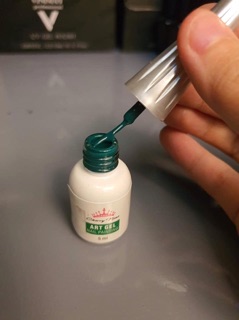 Sơn gel cọ nét hoa hồng