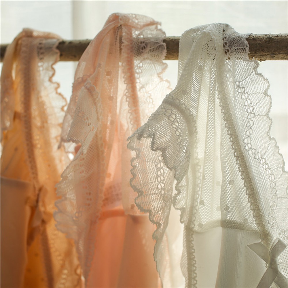 Quần Lót Viền Ren Lót Đáy Cotton Mềm Mại Quyến Rũ Cho Nữ
