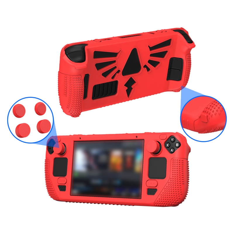 Ốp Silicon Mềm Cho Máy Chơi Game Cầm Tay Steam Deck
