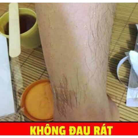 [GIÁ YÊU] Wax Lông (VEO) Triệt Để Và An Toàn Tại Nhà- Kèm Giấy và Que Gỗ