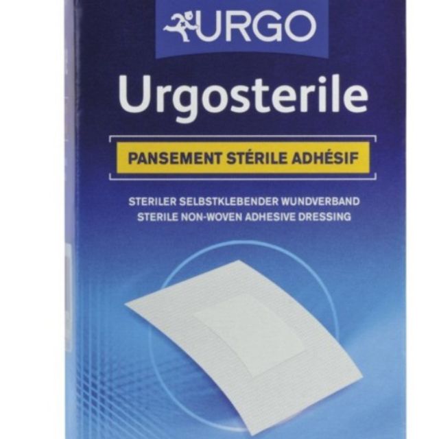 Băng keo có gạc vô trùng urgosterile 5,3x7 COMBO 10 miếng