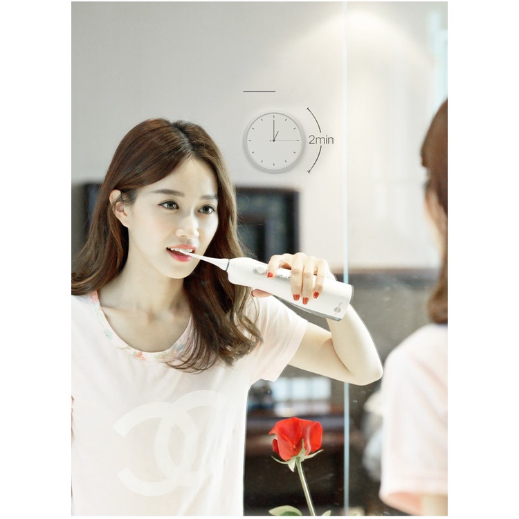 Tăm Nước Cao Cấp Lebooo Bình Chứa 200ml Làm Sạch Kẽ Răng , Xoáy 360 Độ Massage Nướu + Tặng Kèm TĂM CHỈ NHA KHOA