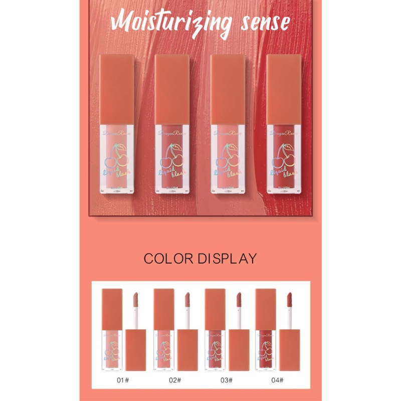 Má Hồng Dạng Lỏng Trang Điểm Tự Nhiên Kết Cấu Nhung Nhẹ Thoáng Khí YOUYO