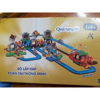 BỘ LẮP ĐOÀN TÀU THÔNG MINH QUÀ TẶNG ENFAMILK