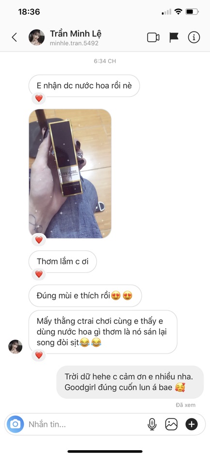 Nước hoa mini 20ml GOODGIRL