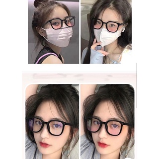 Kính mắt hồng gọng hai chấm