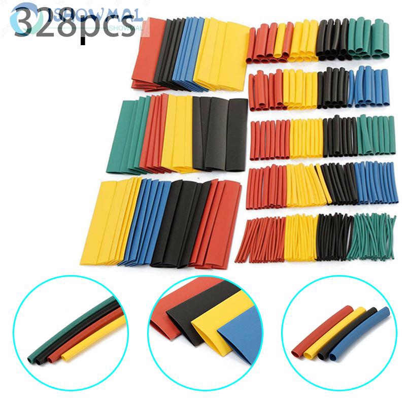 Set 328 ống co nhiệt nhiều kích cỡ