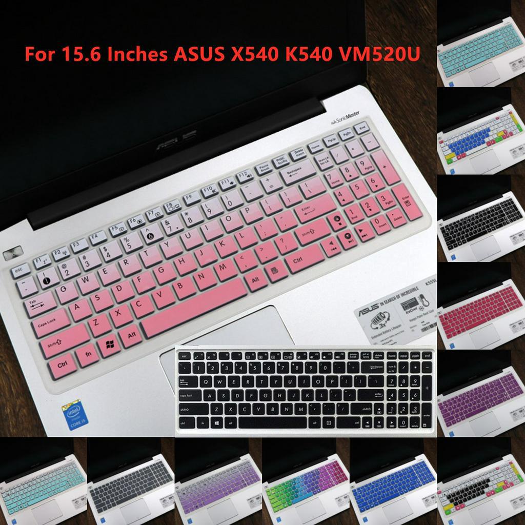 Miếng Dán Bàn Phím Silicon Siêu Mỏng Cho Asus X540 K540 Vm520U 15.6 Inch