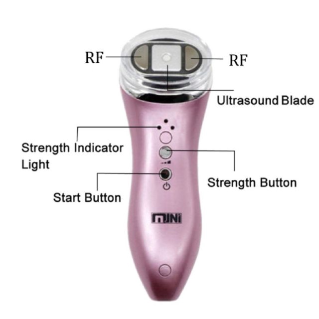 Máy hifu Siêu Âm rf ems Làm Săn Chắc Nâng Cơ Mặt Chống Nếp Nhăn