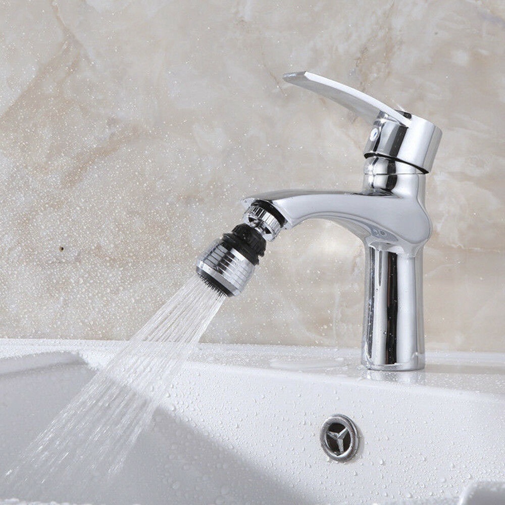 1pc 360° Đầu Vòi Nước Xoay Tiết Kiệm Nước Với 2 Chế Độ Điều Chỉnh