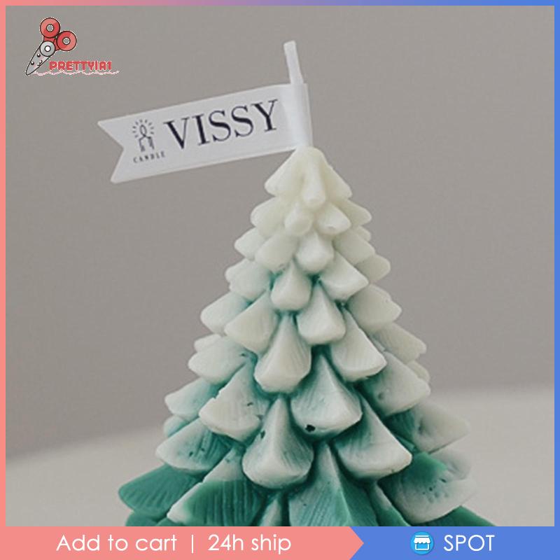 Sáp Cây Thông Giáng Sinh Sáng Tạo Trang Trí Nhà Cửa [Prettyia1]